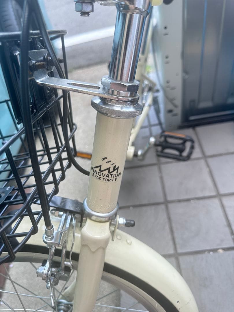 子供用 自転車 あさひ イノベーションファクトリー 18インチ アイボリー