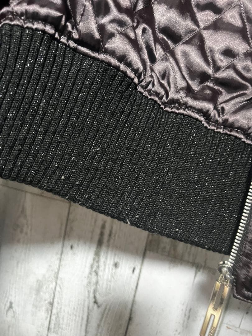 00s HYSTEIC GLAMOUR ガール 刺繍 短丈 スカジャン ムーン