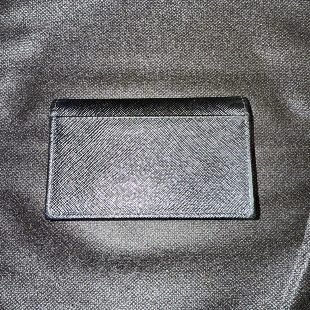 PRADA ブラックレザー 名刺入れ【週末限定セール】