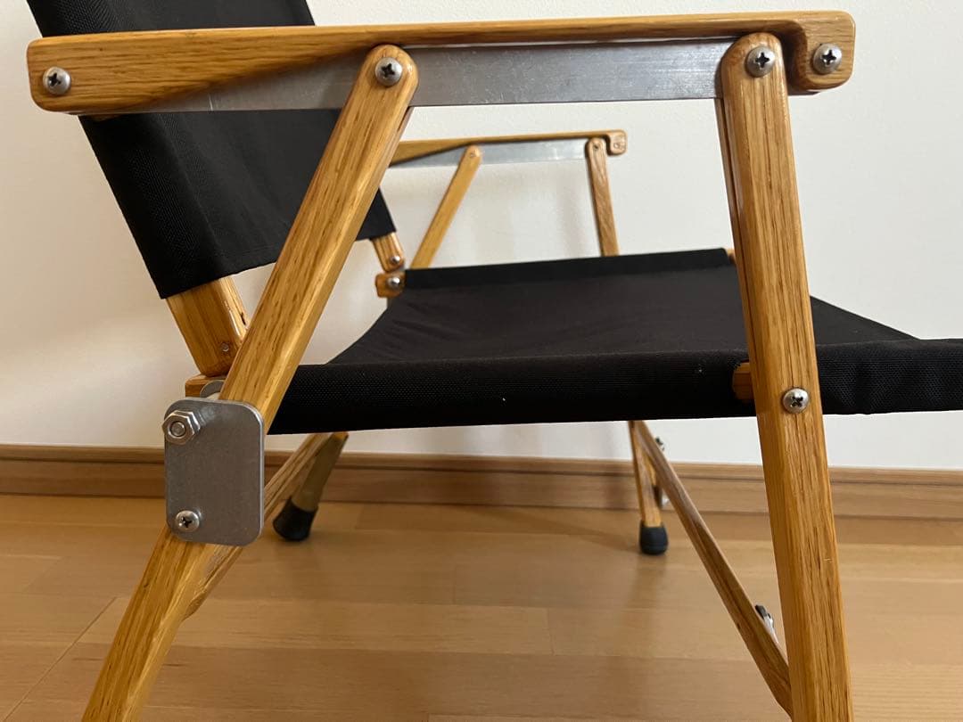 カーミットチェア オーク ブラック ノビタ120付き