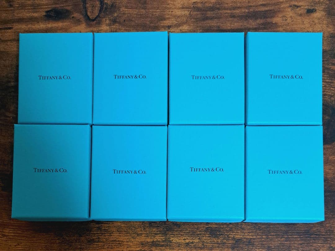ティファニー 空箱① 巾着 8セット 現行品