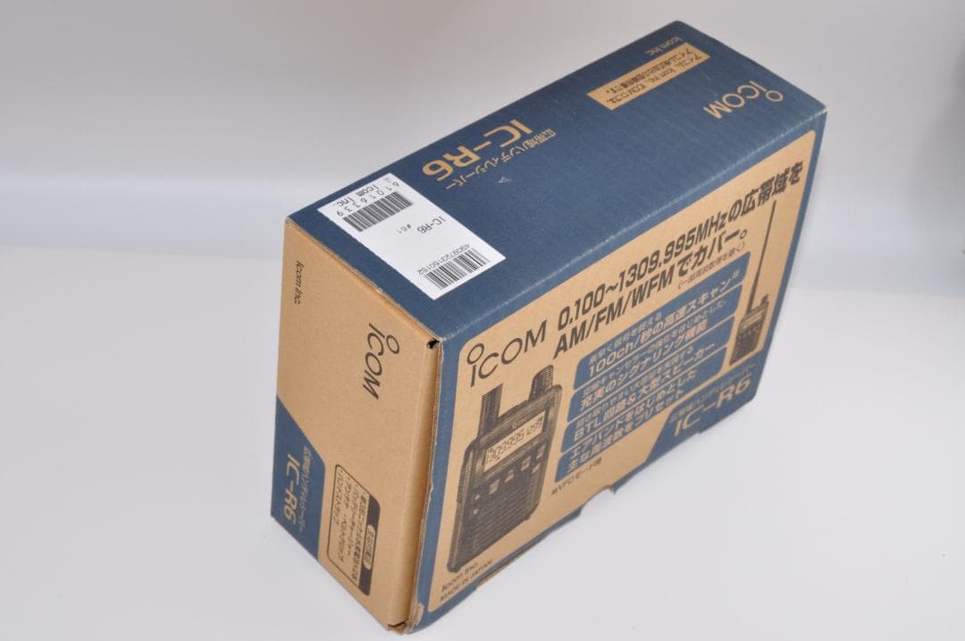 アイコム IC-R6 エアーバンドスペシャル 黒　トランシーバー