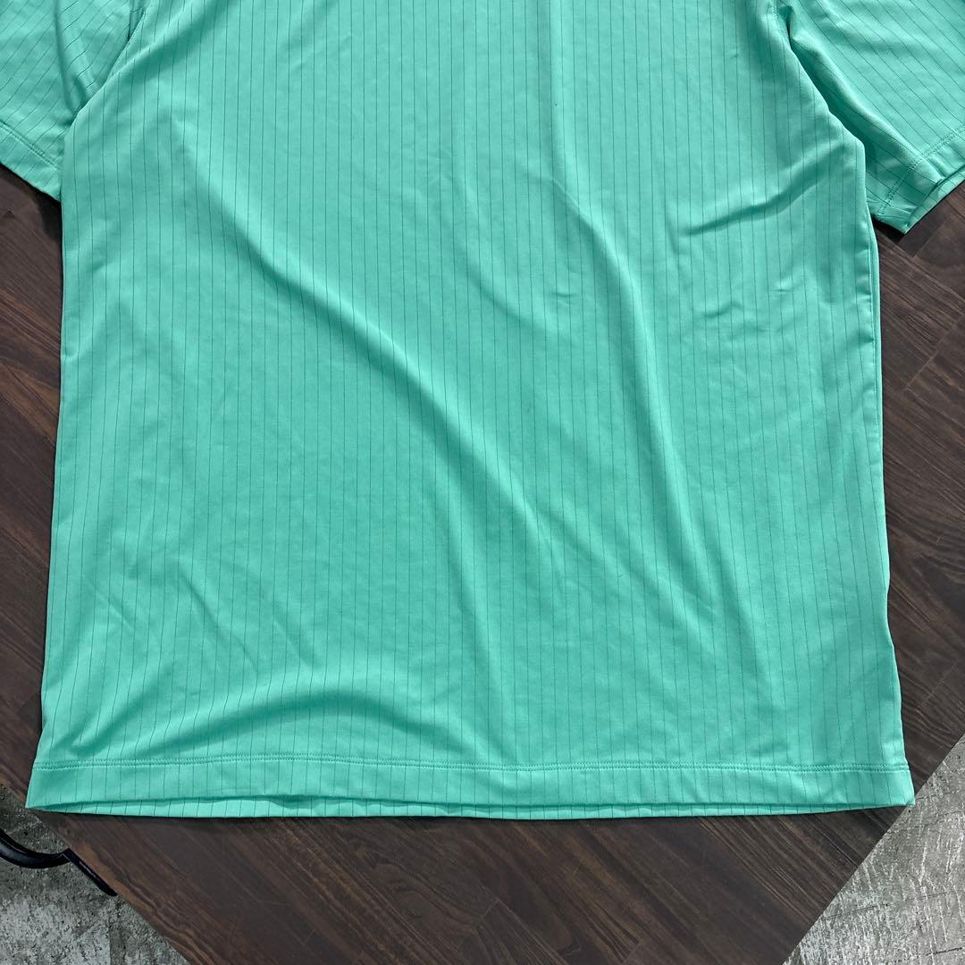 8SM1 NIKE GOLF ゲームシャツ　グリーン　L スポーツ　古着
