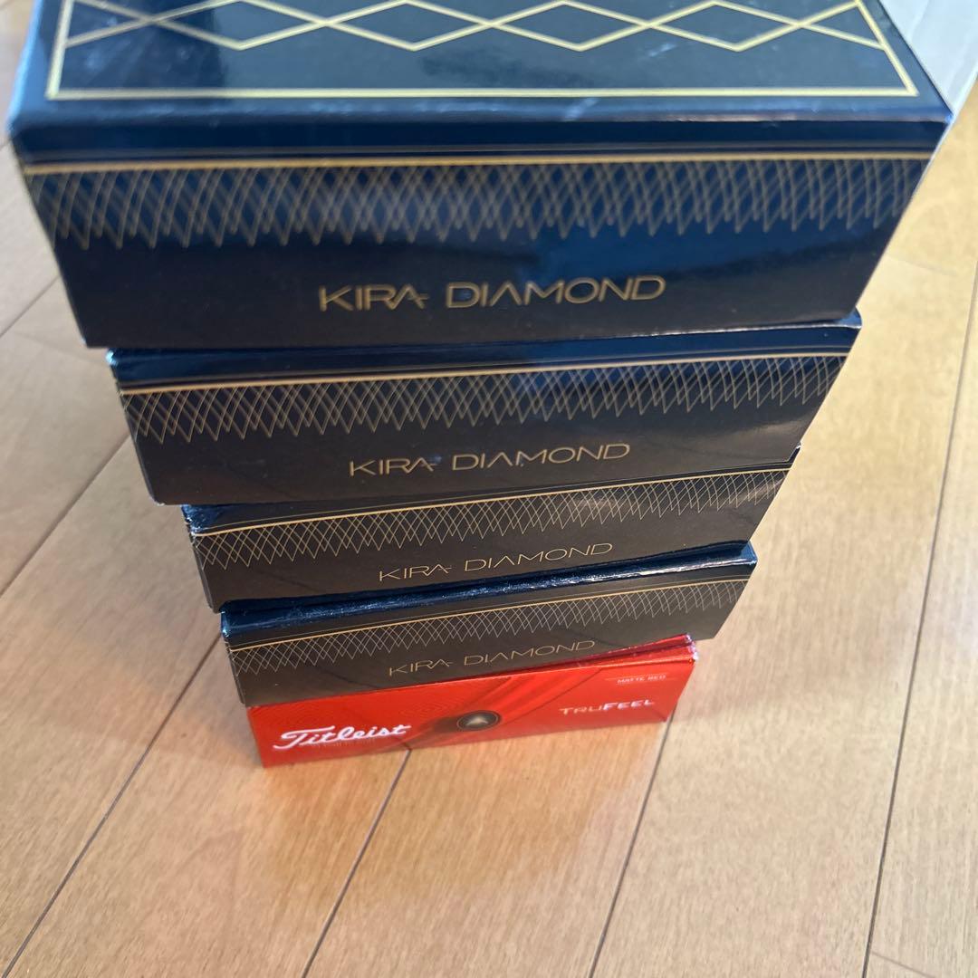 ゴルフボール54個　キャスコ KIRA DIAMOND タイトリストTruFee