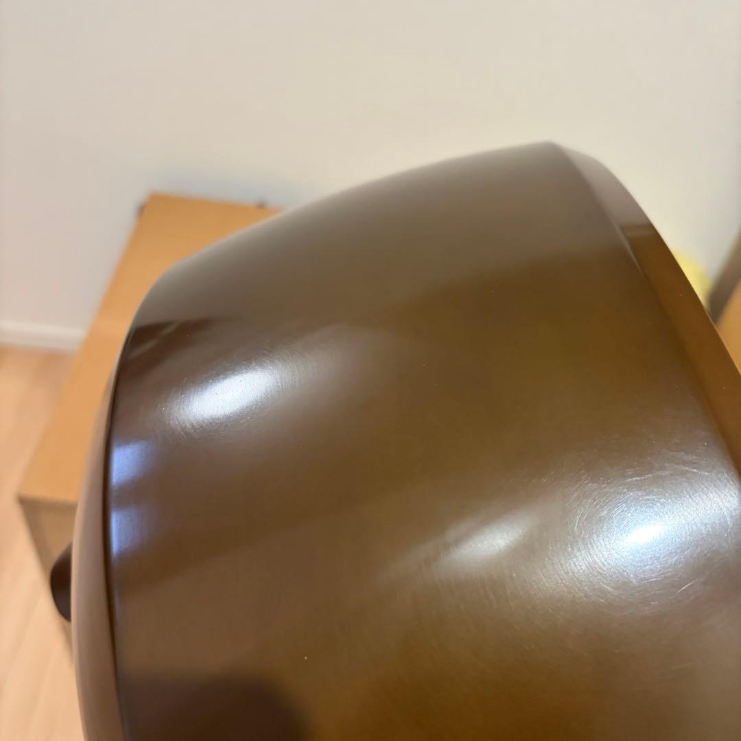 唐銅風炉師 黒瀬宗康 唐銅面取風炉　在銘　共箱 共布 裏千家 師:一の瀬宗辰