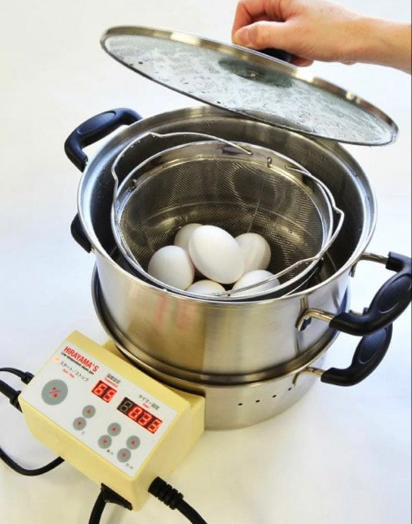Hirayama 低温スチーム調理器 新品未使用 26cm 蒸し器