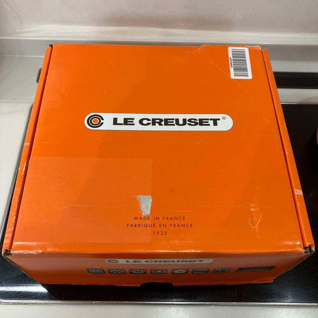Le Creuset 両手鍋 28cm オレンジ