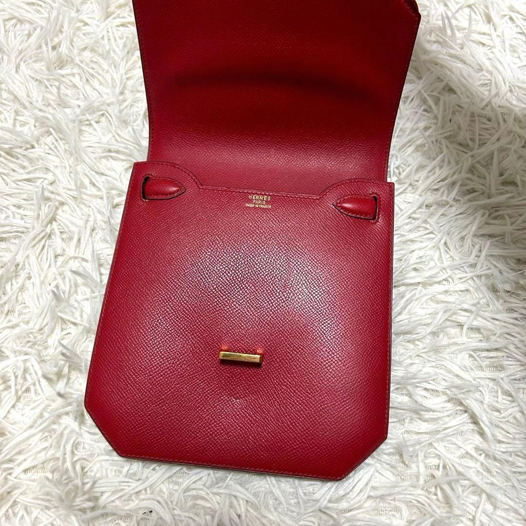 エルメス THULE スーリーショルダーバッグ ルージュ クシュベル