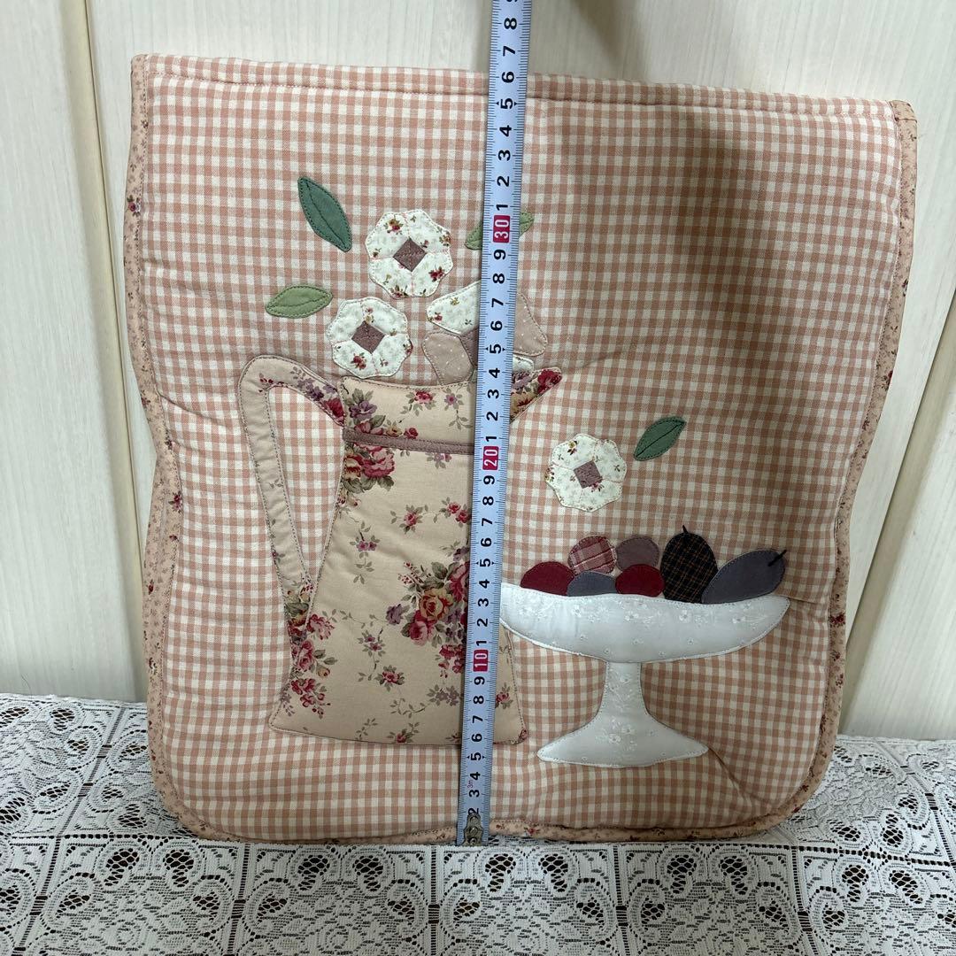 マニー　背当て付きコラージュシートクッション（ピンク）