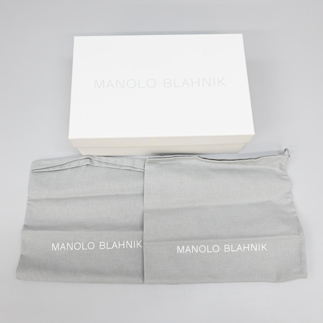 ■ □ 45769★マノロブラニク ハンギシ パンプス　フラットシューズ