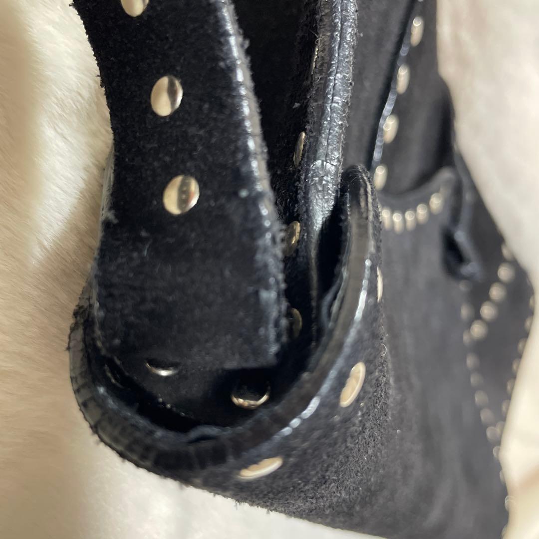 セリーヌ　スタッズ　ショルダーバッグ