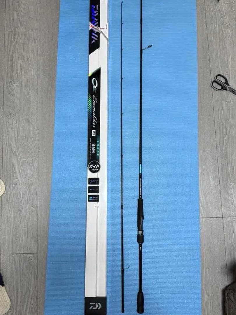 Daiwa エメラルダス エギングロッド ＭＸ８６Ｍ・Ｎ箱付き美品