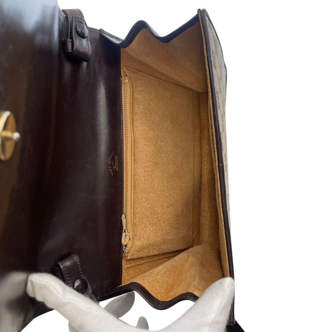 美品✨GUCCI オールドグッチ ショルダーバッグ インターロッキングG