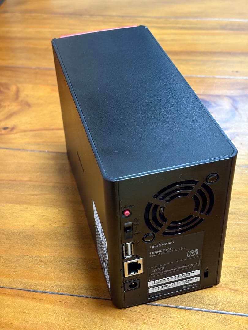 BUFFALOのLS220D NAS LinkStation