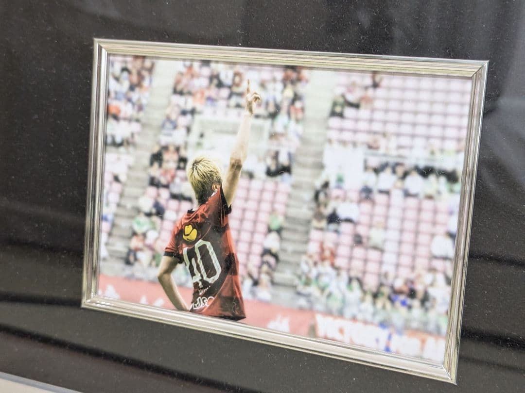 【鹿島アントラーズ】鈴木優磨月間MVP受賞祈念特製フレームユニフォームおまけ付き