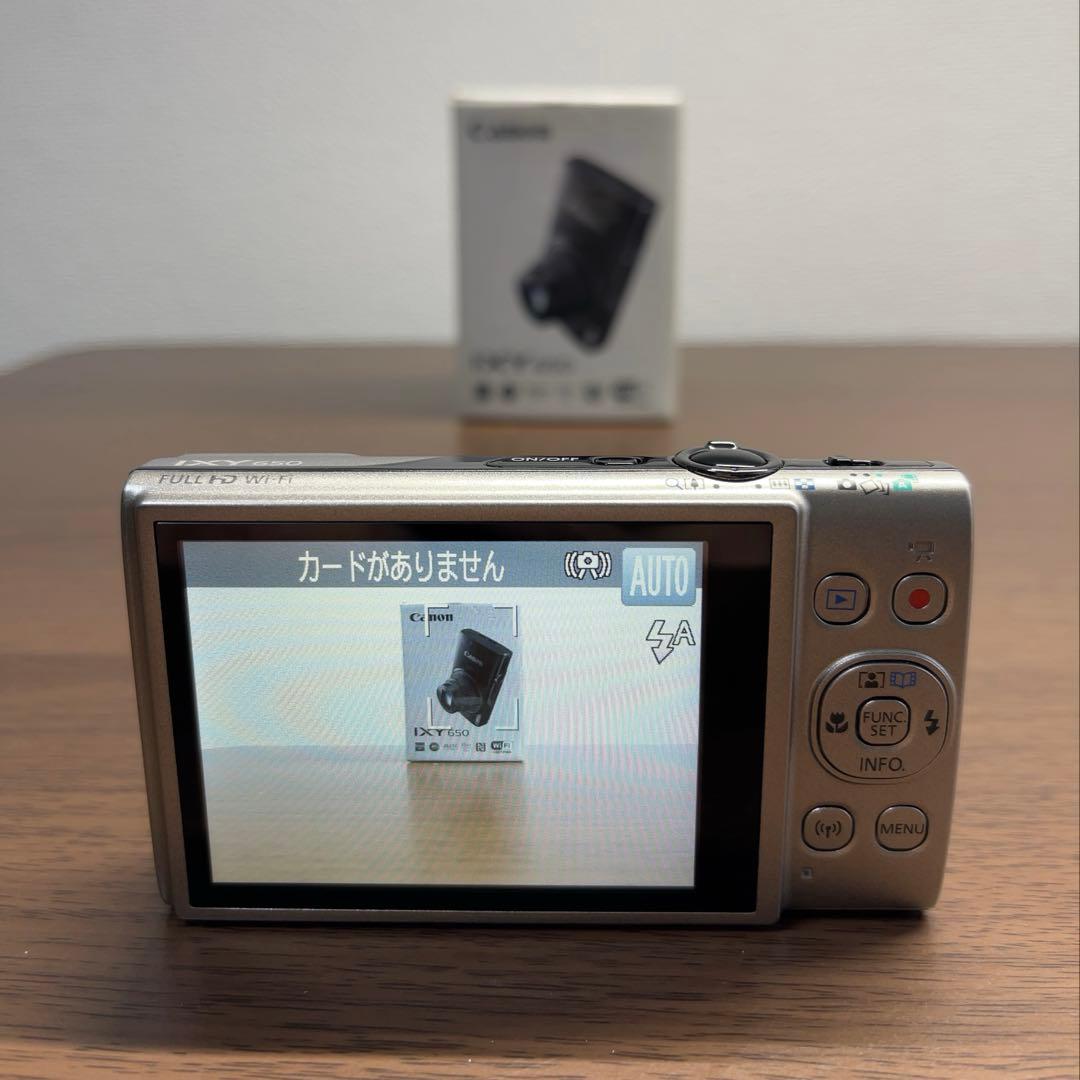 【極美品】 Canon IXY650 純正充電器 バッテリー 箱 説明書 等付き