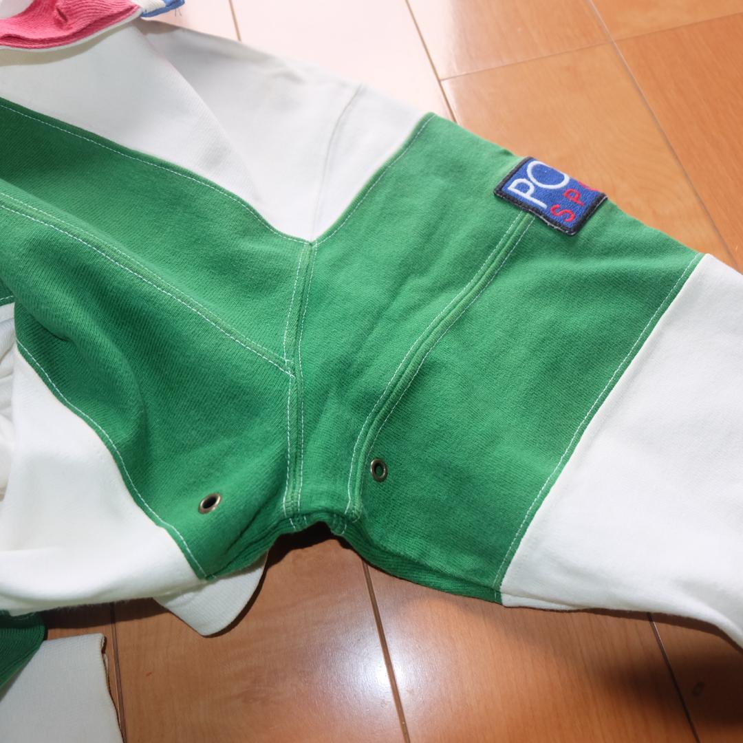 ラルフローレン ラガーシャツ 1990年代 ナイガイ ポロスポーツ SPORT