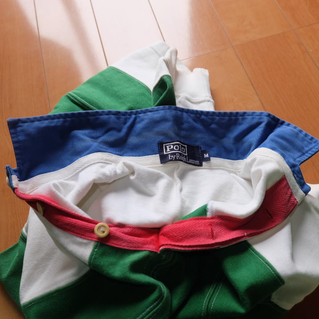ラルフローレン ラガーシャツ 1990年代 ナイガイ ポロスポーツ SPORT