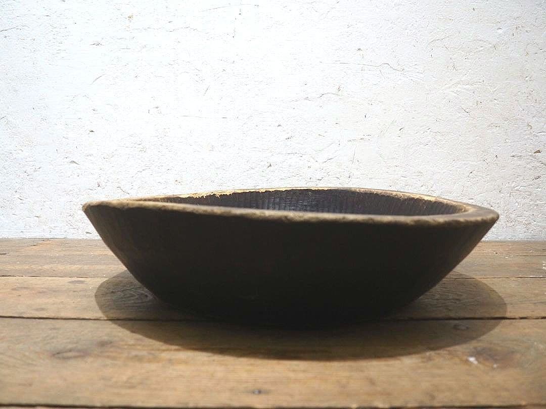 1320 W50cm レトロなこね鉢　捏ね鉢　蕎麦打ち　うどん　古道具　木皿
