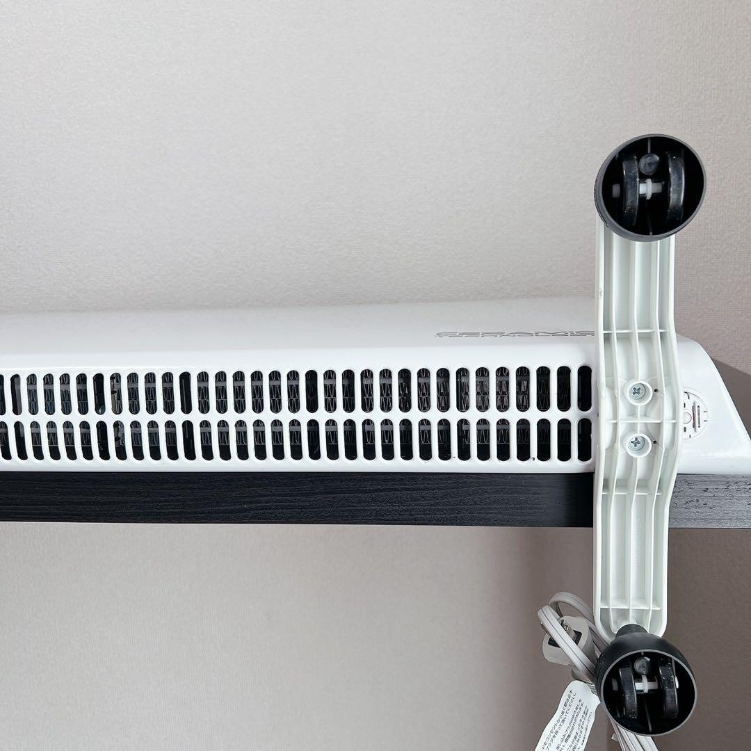 デロンギ コンベクターヒーター HXJ60L12-WH 1200Wホワイト 暖房