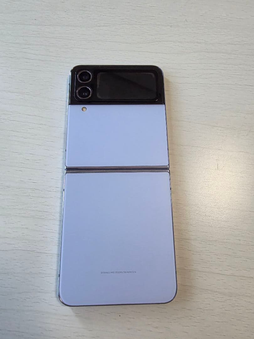 ジャンク品Galaxy Z Flip4 ブルー 256GB SIMフリー 韓国版