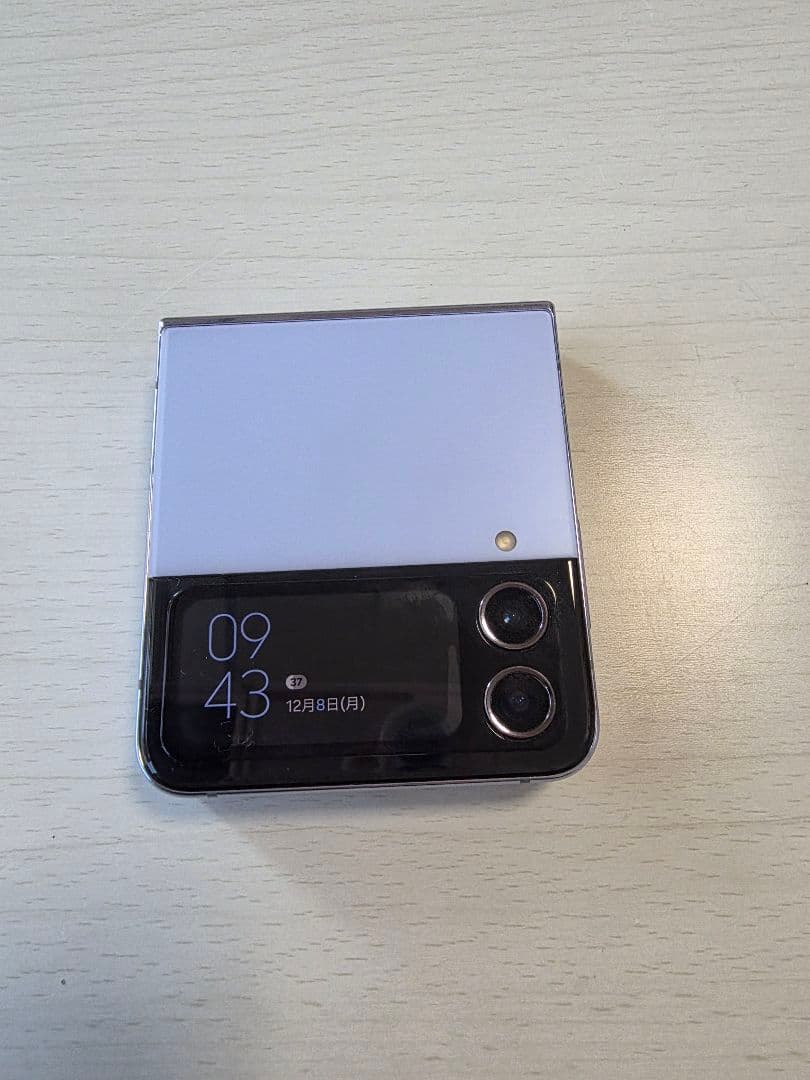 ジャンク品Galaxy Z Flip4 ブルー 256GB SIMフリー 韓国版