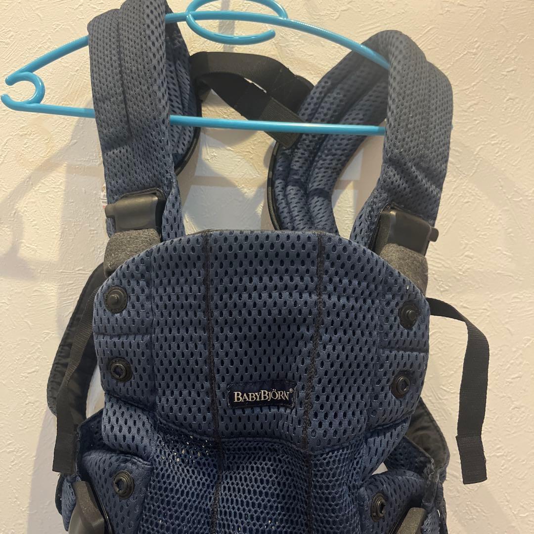 【美品】BABYBJÖRN 抱っこ紐 Harmony ハーモニー　ネイビー
