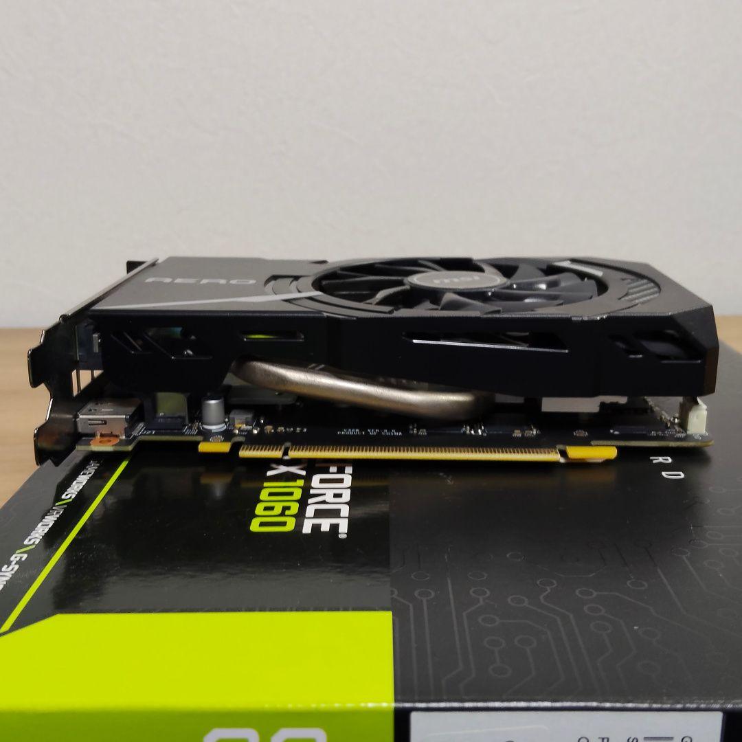 グラフィックボード・グラボ・ビデオカード MSI Geforce GTX 1060 AERO ITX 6G OC