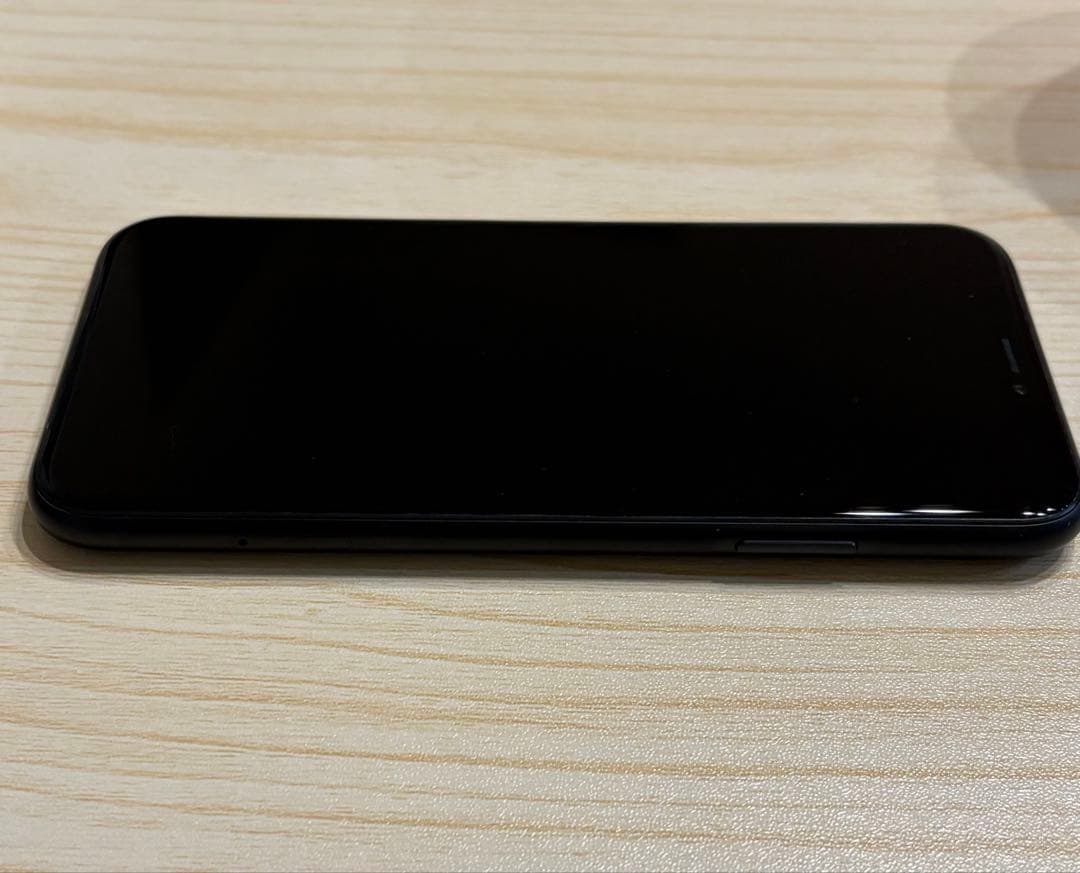 Apple iPhone XR ブラック128GB 初期化済み SIMフリー