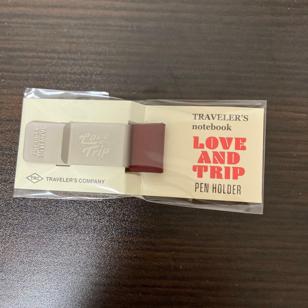 トラベラーズノート　LOVE AND TRIP パスポートサイズのセット