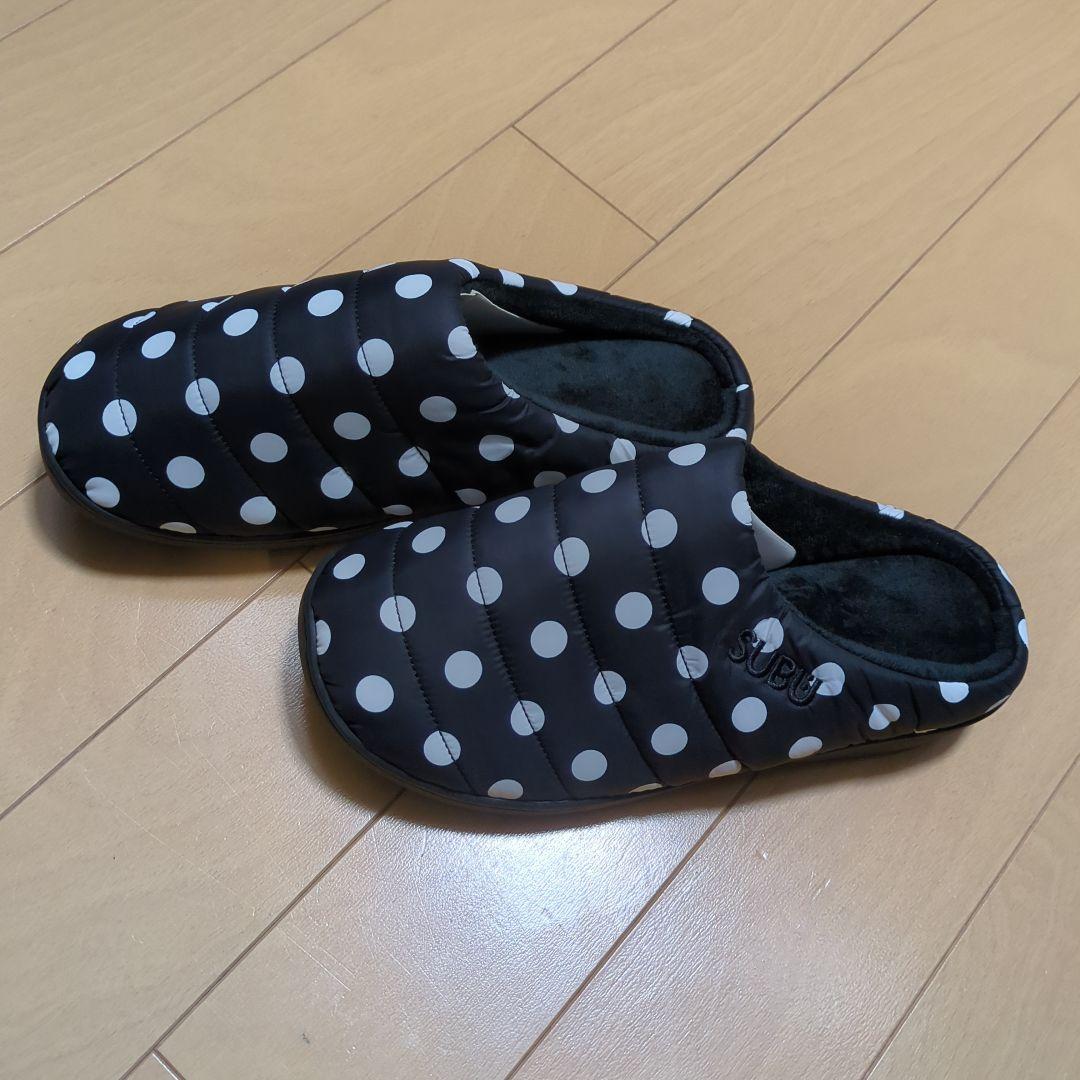 SUBU ドット柄サンダル サイズ0 収納袋付き