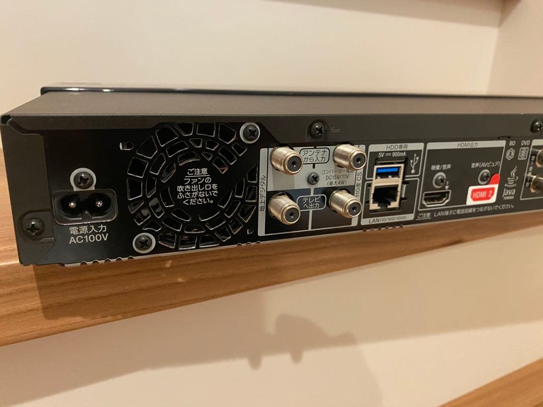 SONY　ブルーレイレコーダー　BDZ-FT1000　【ジャンク品】