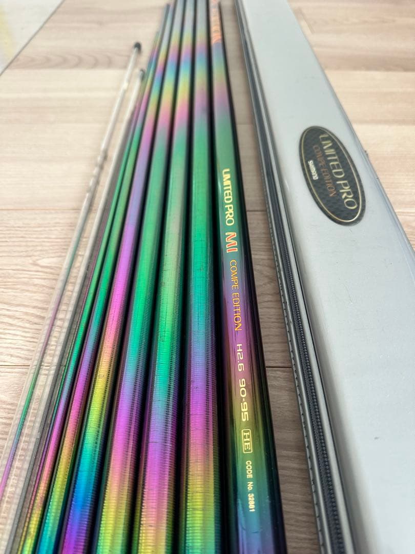 超希少LIMITED PRO MI COMPE EDITION 鮎竿 ケース付き