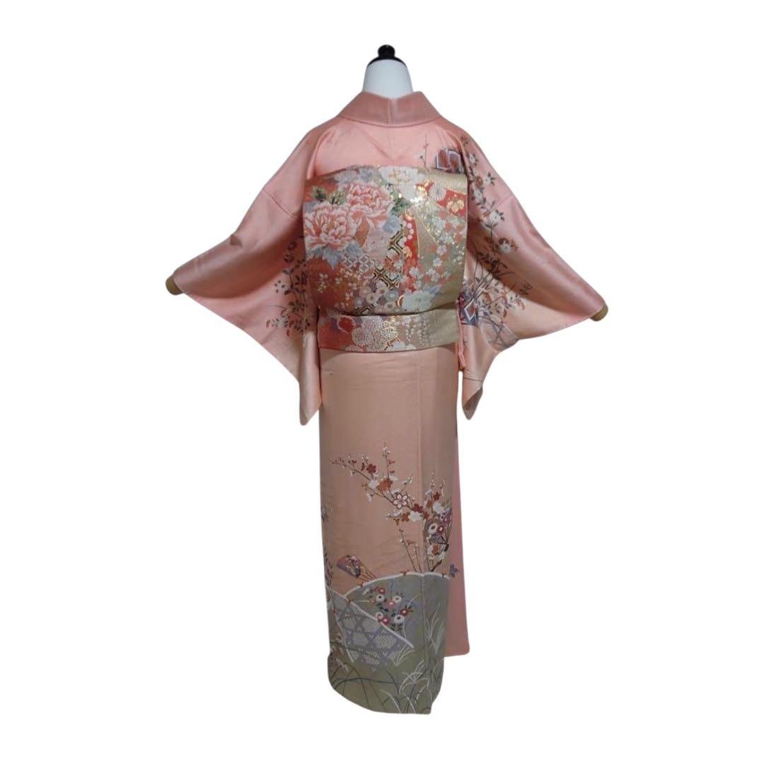 正絹　友禅　訪問着　フルセット 美品　袷　イ9981