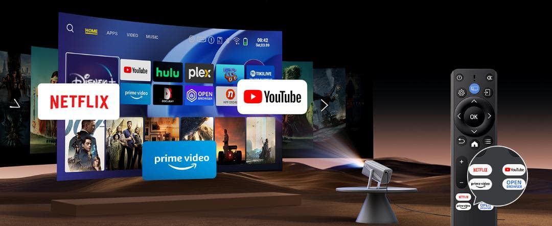 訳あり プロジェクター 家庭用 750ASNI Netflix Dolby