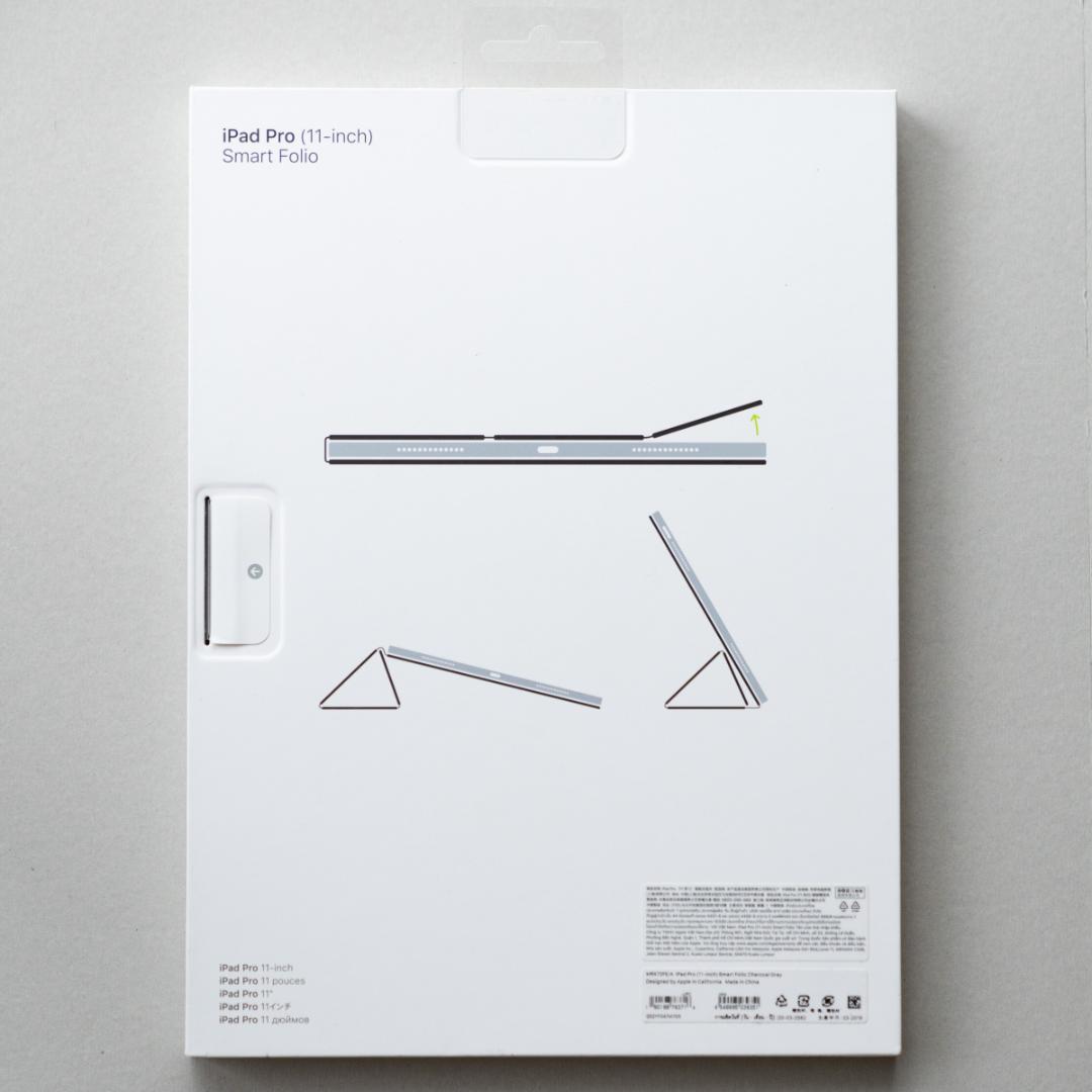 新品 Apple純正 iPad Air対応Smart Folioチャコールグレイ