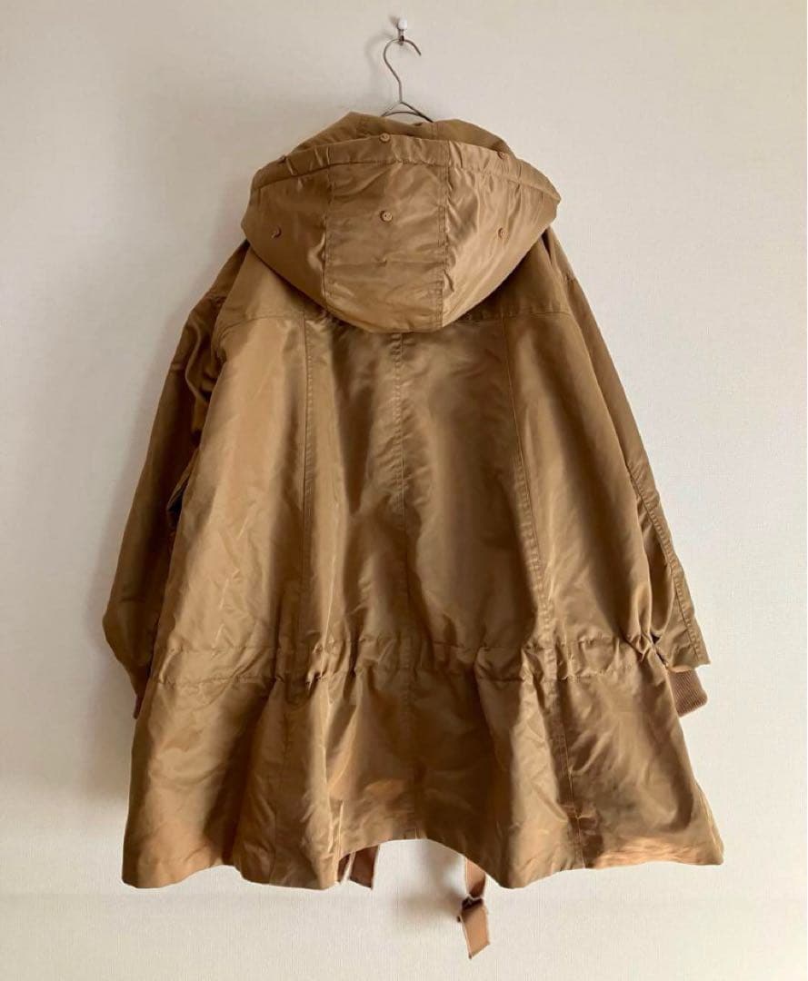 BIRTHDAY BASHバースデーバッシュ★キャメルブラウン ナイロン コート