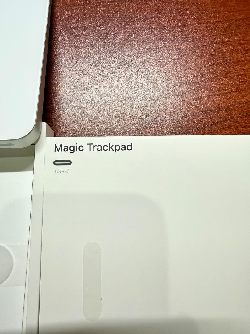 Apple Magic Trackpad 本体 USB-C 接続 備品