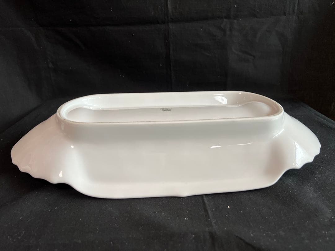 リチャードジノリ　ベッキオホワイト　オーバルボウル