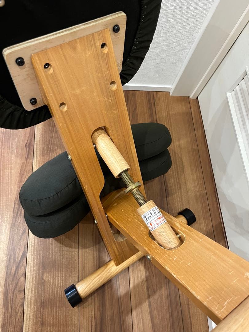 座面新品貼り替え済み！宮武製作所プロポーションチェアキッズCH-889CK濃緑