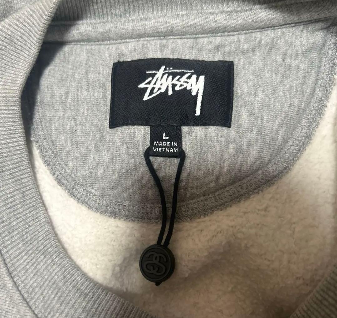 STÜSSY スポーツ トレーナー Lサイズ グレー