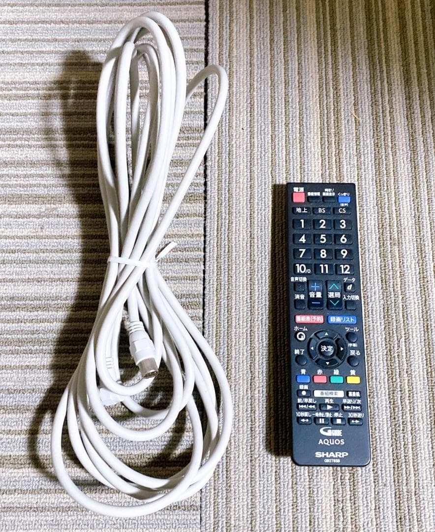 SHARP AQUOS 液晶カラーテレビ 32V 2T⁻Ⅽ32AE1 2019年