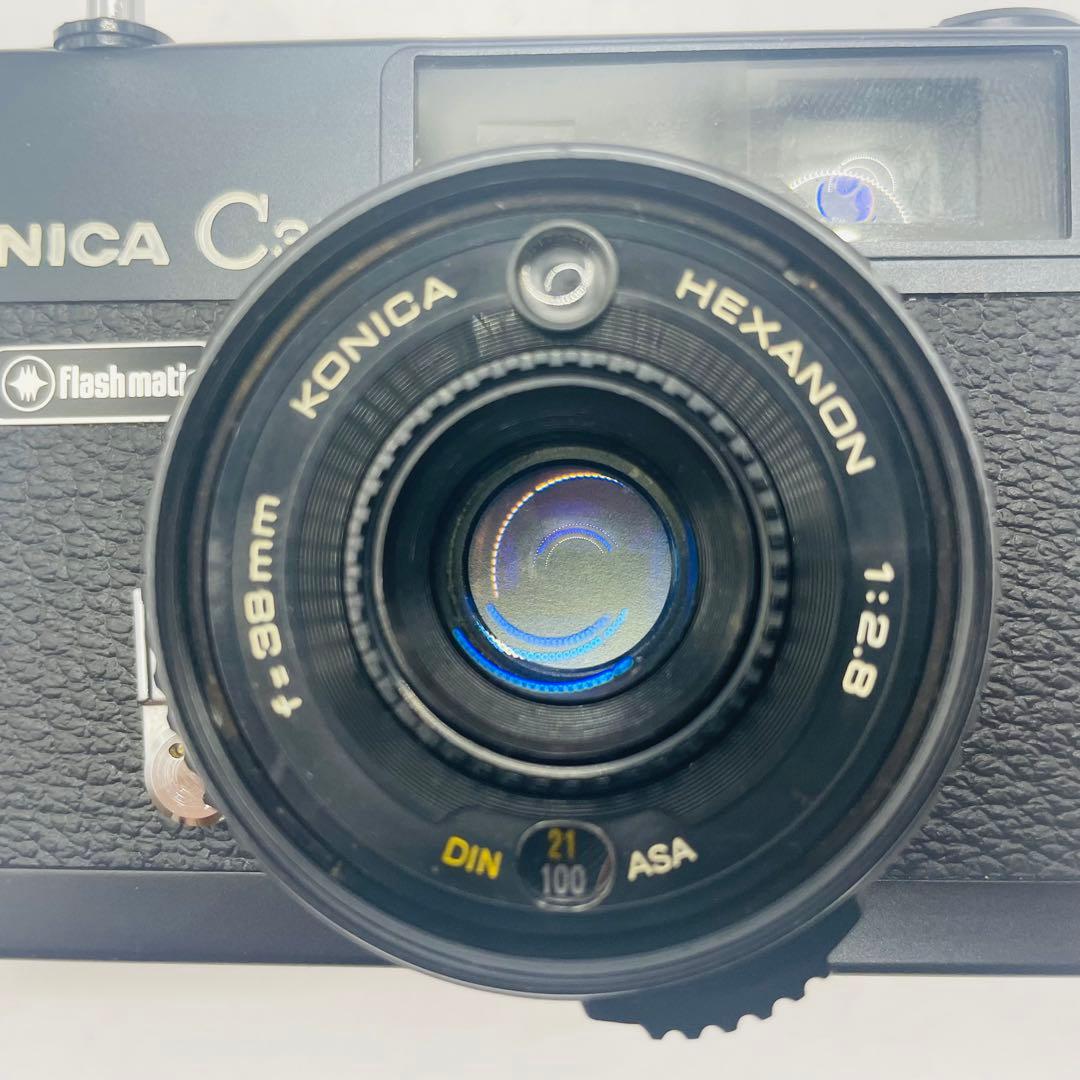 美品　Konica C35 flashmatic フラッシュマチック