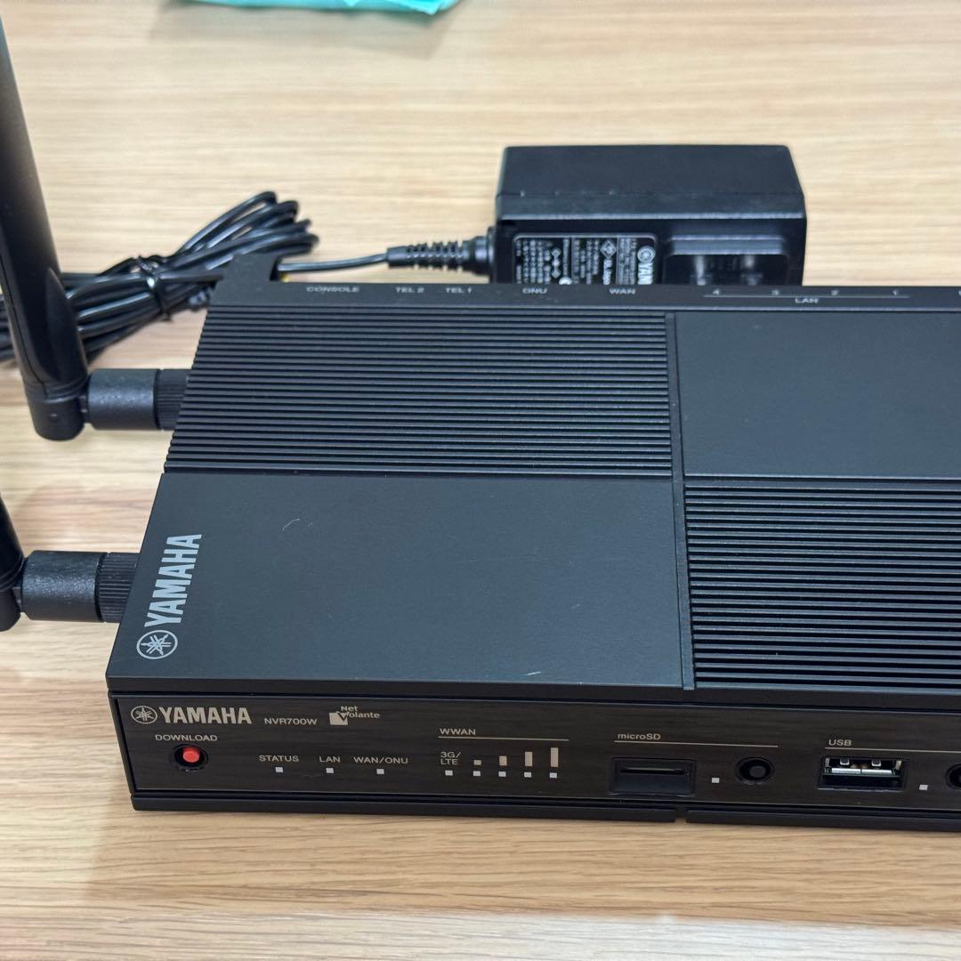 YAMAHA NVR700W VoIPルーター LTE VPN対応（2台セット）