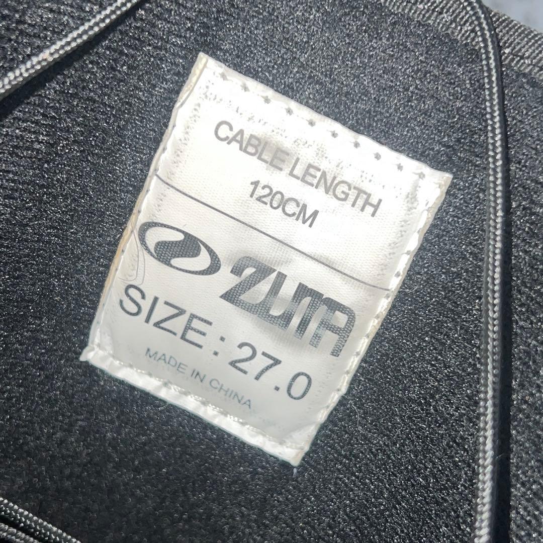 5回着用 人気サイズ 27cm ZUMA ダイヤル スノーボードブーツ