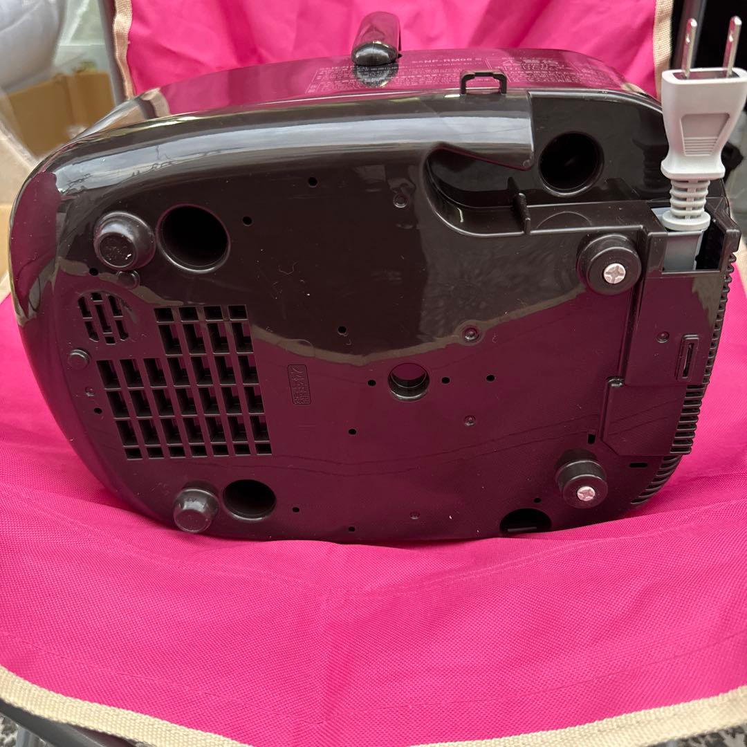 極美品！象印 炊飯器3合圧力IH式極め炊き黒まる厚釜 保温ブラウンNP-RM05