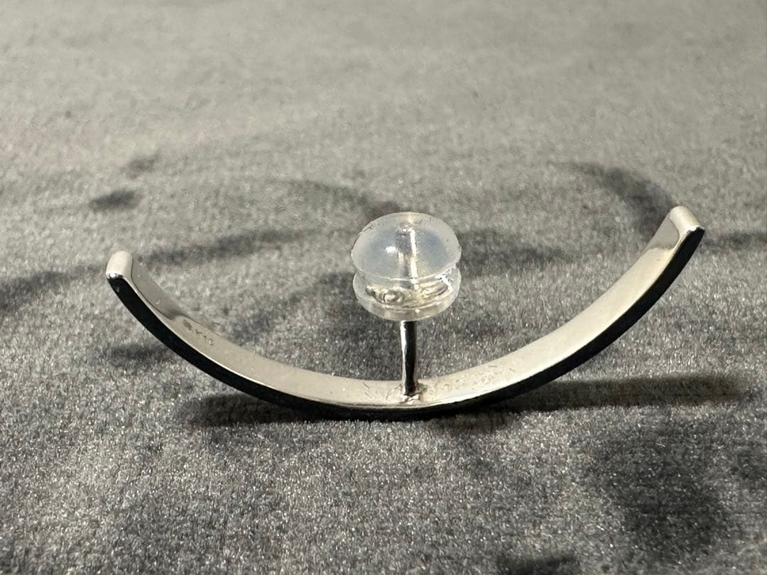 SK HIROTAKA ヒロタカ　ピアス　k10 シルバー