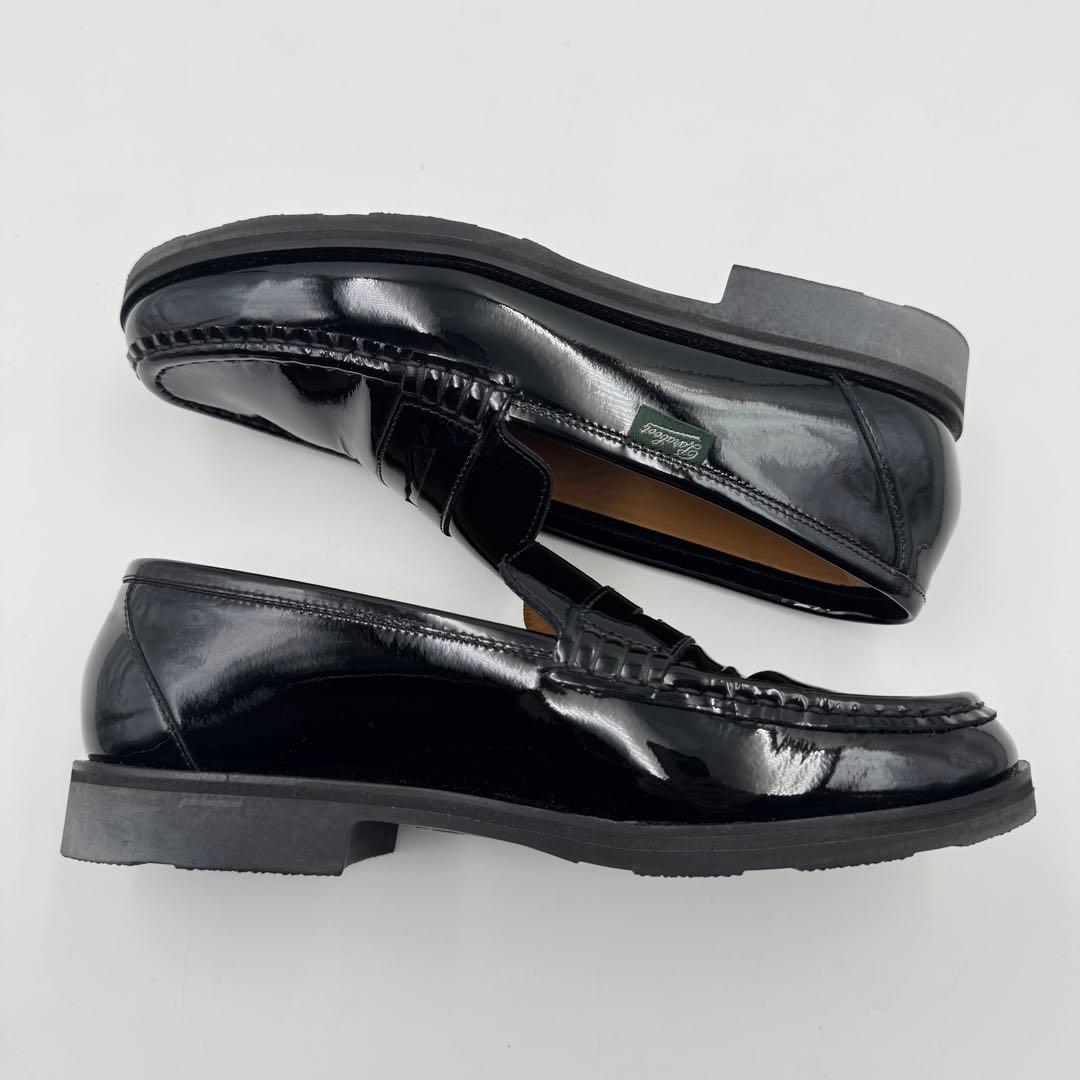 美品✨Paraboot ローファー　ブラック　エナメル　23cm