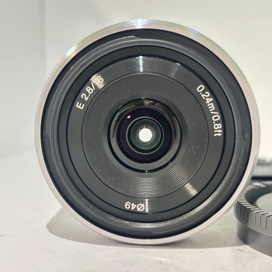 【美品】SONY ソニー E 16mm F2.8 SEL16F28 単焦点レンズ
