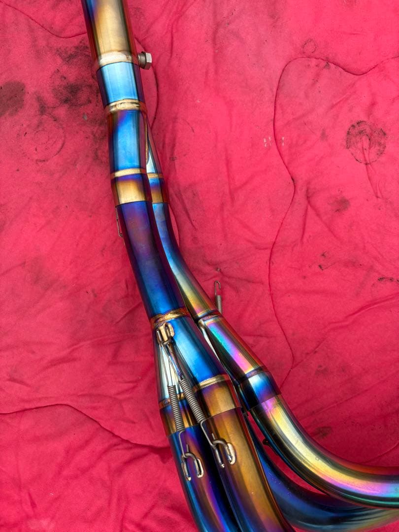 CBR1000XX チタンフルエキ　マフラー　プロドラッグ